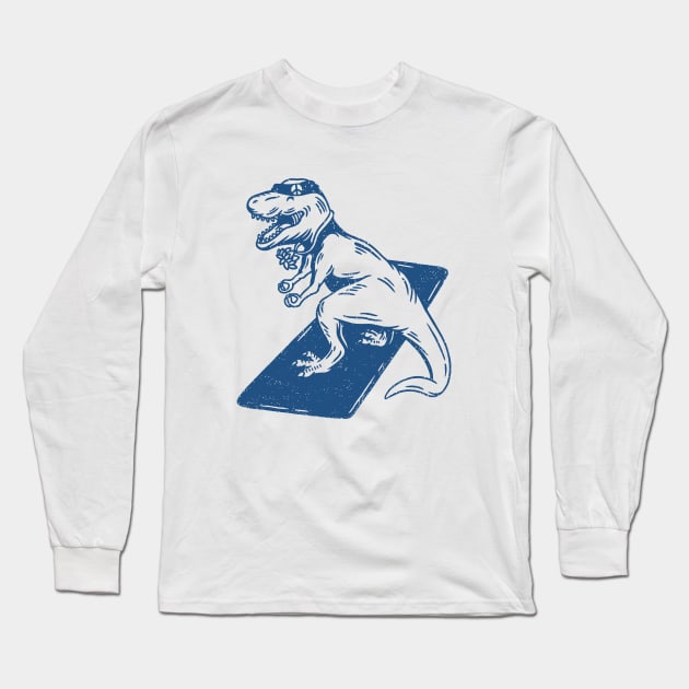 Yoga T-Rex Long Sleeve T-Shirt by Shankara